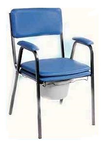 Krzesło sanitarne z kubełkiem