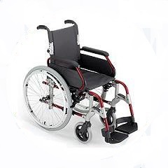 Wózki inwalidzkie standardowe i lekkie krzyżakowe składane